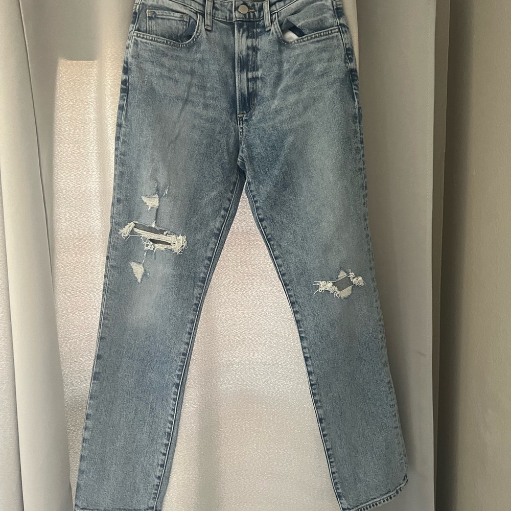 Joes Jeans Distressed Blue Jeans